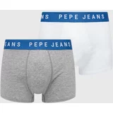 Pepe Jeans Boksarice 2-pack moški, siva barva