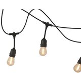  LED solarni spoljašnji lanac PARTY 10xE27/3,7V 10 m IP44 + daljinski upravljač | Eponuda.com