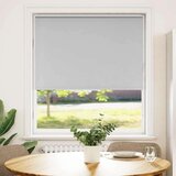 vidaXL Rolo zavjesa Blackout svijetlo siva 90x175 cm Širina tkanine | shoptok.hr