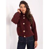 Italy Moda Sweater-MI-SW-WM218.02-burgundy | shoptok.hr