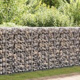  Gabionski zid s poklopcima od pocinčanog čelika 900 x 50 x 100 cm | shoptok.hr