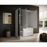 Livetastic omara s klasičnimi vrati, bela | Shoptok.si