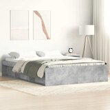  Okvir za krevet siva boja betona 120x200 cm | shoptok.hr