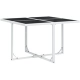  9-dijelni vrtni blagovaonski set s jastucima bijeli tekstilena | shoptok.hr