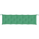  Jastuk za vrtnu klupu zeleni 180 x 50 x 7 cm od tkanine Oxford | shoptok.hr