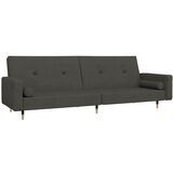 Maison Chic kavč - Sofa - Kanape dvosed z ležiščem in dvema blazinama temno siv žamet, (21727672) Cene
