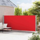 vidaXL Uvlačiva bočna tenda za terasu 180 x 600 cm crvena | shoptok.hr