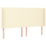  box spring s madracem LED krem 160x200cm od umjetne kože | shoptok.hr
