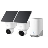 Anker Eufy Security SoloCam E42 komplet 2 kamer + HomeBase 3 baza + 2 solarna panela | Shoptok.si