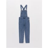 LC Waikiki Girl Child's Square Collar Jeans Overalls | Shoptok.si