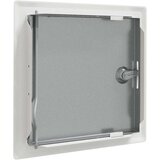  Pristupna ploča 2 pcs Bijelo 23 x 23 x 3 cm Čelik | shoptok.hr