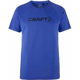 Craft CORE ESSENCE LOGO TEE M Muška funkcionalna majica, plava, veličina