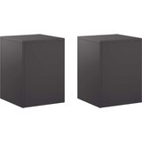  Stalak za biljke 2 pcs Crna 30 x 30 x 40 cm Čelik | shoptok.hr