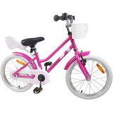 vidaXL Otroško Kolo 18 Palcev za 5-7 let Temno roza - - roza - 11.9 - 146,5 x 54 x 86 cm - 2025--v1 | Shoptok.si