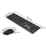  A4-KRS-3330 A4Tech tastatura YU-LAYOUT + mis USB, Grey | Eponuda.com