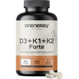 D3 + K1 + K2 FORTE - 180 kaps.