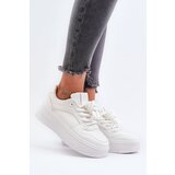Kesi Women's Sneakers on Eco Leather White Vhisper Platform | shoptok.hr