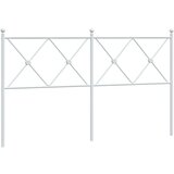  Kovinsko vzglavje belo 160 cm | Shoptok.si