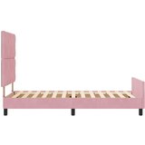  s opruga kutije Ružičasta 90 x 200 cm Baršun | shoptok.hr