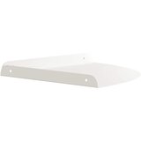  Lebdeća polica s policom s pohranom 2 pcs Bijeli 30 x 30 x 2 cm | shoptok.hr