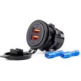 Auto punjač ugradbeni QC 3.0