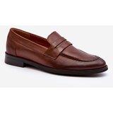 Zazoo Men's Leather Loafer Shoes Cene