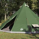 Tipi šator s krovom s pohranom Zelena 560 x 560 x 300 cm taft | shoptok.hr