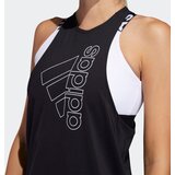 Adidas Športni top črna / bela | Shoptok.si