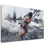  Slike na platnu curica 1-dijelna XOBFB575E1 (kolekcija slika) | shoptok.hr