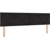 vidaXL Box Spring Postelja z Vzmetnico Črna Super King Žamet | Shoptok.si