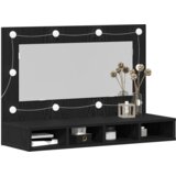  Ogledalo ormar Crni hrast 90 x 31,5 x 62 cm Konstruirano drvo | Eponuda.com