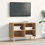 vidaXL TV kabinet Artisan hrast Inženirski les Navaden Zabavni center Cene