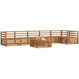 Set vanjskih sofa 7 pcs Prirodna | shoptok.hr