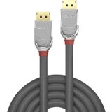 Lindy DisplayPort priključni kabel DisplayPort utikač, DisplayPort utikač 1.00 m siva 36301 DisplayPort kabel Cijene