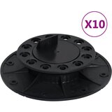 vidaXL Nastavljive noge za talne obloge 10 kosov 25-40 mm Cene