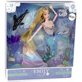  Lutka za igru Emily u obliku sirene sa crnim tuljanom | shoptok.hr