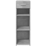  Komoda siva boja betona 30x42 5x93 cm od konstruiranog drva | shoptok.hr