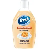 Tečni sapun FRESH 1 lit. med mleko
