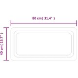  LED kupaonsko ogledalo 40x80 cm | Eponuda.com