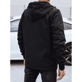 DStreet Men's transitional softshell jacket with hood black | shoptok.hr