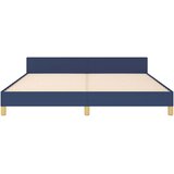  Okvir za krevet bez madraca plavi 160x200 cm od tkanine | shoptok.hr
