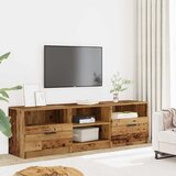 TV ormarić staro drvo 150x33,5x45 cm konstruirano drvo | shoptok.hr
