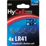 Gumbna baterija LR 41 alkalij-manganova AG3 30 mAh 1.5 V 4 kos, (20430424)