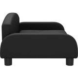  Otroški kavč črn 70x45x30 cm umetno usnje, (20988152) | Shoptok.si