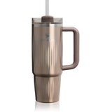 Stanley Quencher H2.O FlowState™ Fluted Tumbler tumbler od nehrđajućeg čelika sa slamkom srednji Pale Gold Shine 890 ml | shoptok.hr