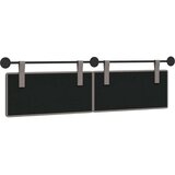  Držeće uzglavlje Zidne Sivo-smeđa 190 x 55 x 5 cm tkanina - Sivo-smeđa 180 cm bez LED | shoptok.hr