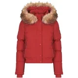 EVEREST HOODED BOMBER JKT Crvena
