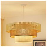  Brilagi - Visilica na sajli CEDAR LUNETA 1xE27/15W/230V preč. 60 ratan/smeđa/krem | Eponuda.com