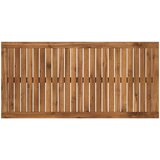  Gornji dio stola 100,5 x 49 x 2 cm Pravokutni Prirodna | shoptok.hr