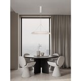 Nova Luce Mat bijela LED viseća svjetiljka aluminijska sa sjenilom od akrilnog stakla ø 60 cm Mantle – | shoptok.hr